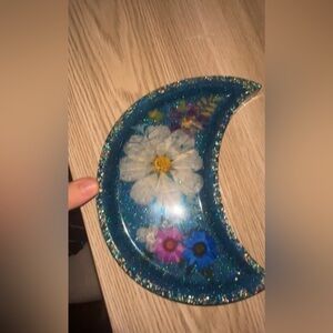 Crescent moon tray